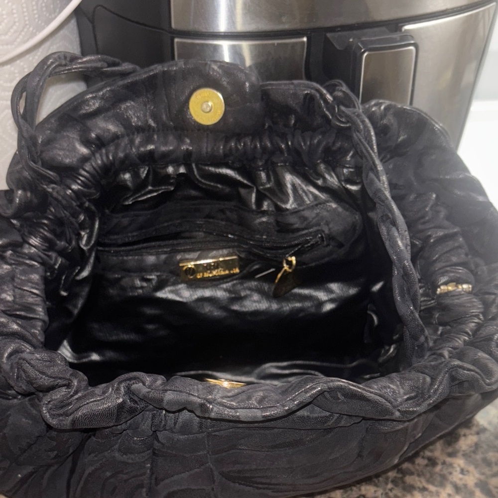 Elegant Black Clutch with Colorful Accents vintage - Picture 2 of 7